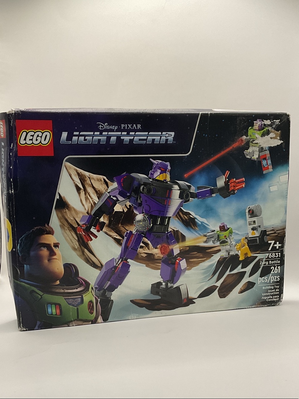 LEGO 76831 Lightyear Purple and Black Zurg Mech Battle Set
